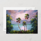 トロピカルレイクビュー ポストカード (正面/裏面)