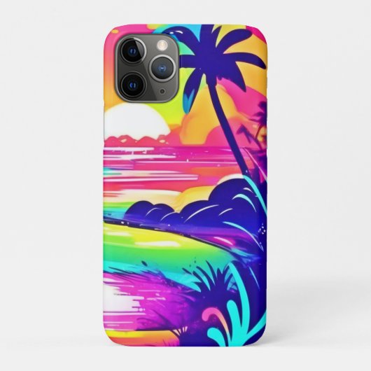 トロピカルレインボービーチドリーム Case-Mate iPhoneケース (裏)