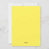 トロピカルレゲエサンタ – クリスマスドラマーアート シーズンカード (裏面)