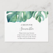 トロピカルレシピの花嫁 エンクロージャーカード (正面)