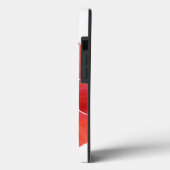 トロピカルレッドハイビスカス水彩花 Case-Mate iPhoneケース (裏面 / 左)