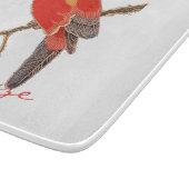 トロピカルレッドパロットサンダー_コーブ カッティングボード (角)