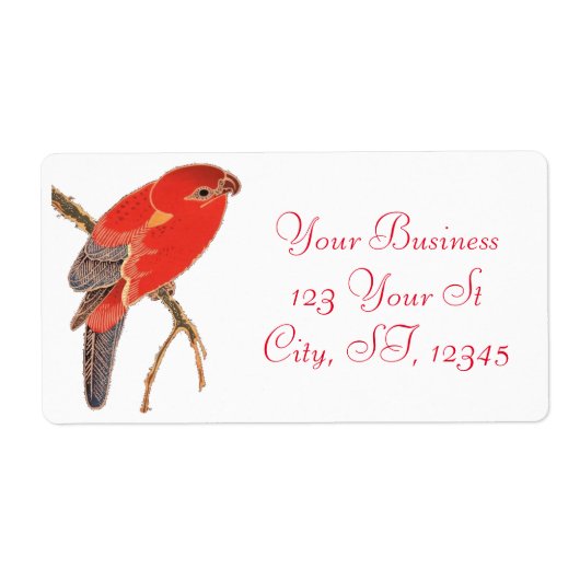 トロピカルレッドパロットサンダー_コーブ ラベル (正面)