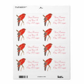 トロピカルレッドパロットサンダー_コーブ ラベル (フルシート)