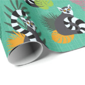 トロピカルレムルス – アクアマリン ラッピングペーパー (ロールコーナー)