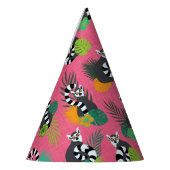 トロピカルレムルス – ピンク パーティーハット (左)