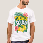 トロピカルレモネードスカッドサマー Tシャツ (正面)