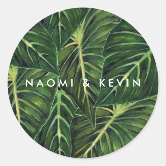 トロピカルロマンス/シール ラウンドシール (正面)