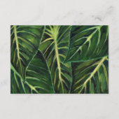 トロピカルロマンス / 受付 エンクロージャーカード (裏面)