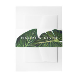 トロピカルロマンス 招待状ベリーバンド