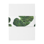 トロピカルロマンス 招待状ベリーバンド (裏面例)