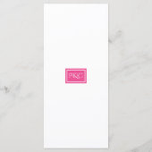 トロピカルワイルドキャッツ結婚のメニュー メニュー (裏面)