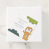 トロピカルワイルドジャングルライオンキッド描誕生日 フェイバータグ (インサイチュ)