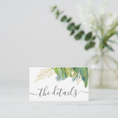 トロピカルワイルドパ葉ーム結婚詳細 エンクロージャーカード (スタンド正面)