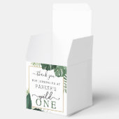 トロピカルワイルドワンの最初の誕生日パーティーのお願いボックス フェイバーボックス (オープン)