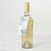 トロピカルワイン引っ越し祝いパーティーギフト ボトルネックタグ (アングル)