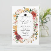 トロピカルヴィンテージパンパスフローラガーデン卒業I 招待状 (スタンド正面)