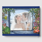 トロピカルヴィンテージブルーマーブルパレス ゲストブック (裏面)