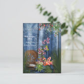 トロピカルヴィンテージブルーマーブルパレス 案内ポストカード (スタンド正面)