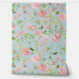 トロピカルヴィンテージ蝶ガーデンチノワセリー 壁紙