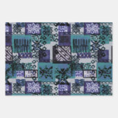 トロピカルヴィンテージ60年代のハワイアンバーククロス包装 ラッピングペーパーシート (正面)