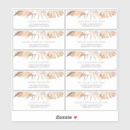 トロピカル乾離れ乾住所 シール