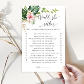 トロピカル彼女はむしろブライダルシャワーゲーム