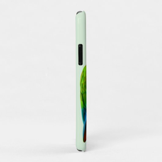 トロピカル数々のカラーのマコーバード&モノグラムケース – M Case-Mate iPhoneケース (裏面/右)