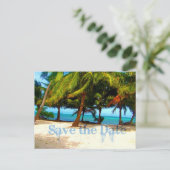 トロピカル日付の保存 案内ポストカード (スタンド正面)