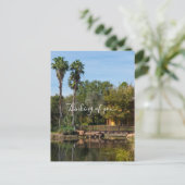 トロピカル春考えるパラダイスオブユー ポストカード (スタンド正面)