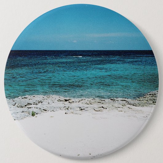 トロピカル注視ボタン 缶バッジ (正面)