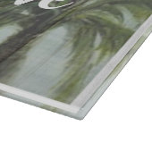 トロピカル海ビューパームツリービーチハウス名 カッティングボード (角)