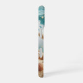 トロピカル海ビーチヒトガザメ iPhone 16ケース (右側面)