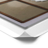 トロピカル海ラティスウィンドウ ポスター (角)