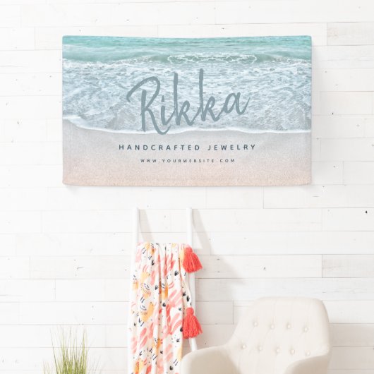 トロピカル海&サンディビーチジュエリー事業 横断幕 (インサイチュ)