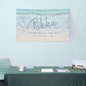 トロピカル海&サンディビーチジュエリー事業 横断幕 (トレードショー)