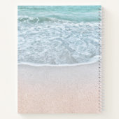 トロピカル海&サンディビーチ結婚式ゲストブック ノートブック (裏面)