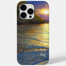 トロピカル澄ん海夕日 Case-Mate iPhone 14 PRO MAXケース