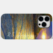 トロピカル澄ん海夕日 Case-Mate iPhoneケース (裏面 (横))