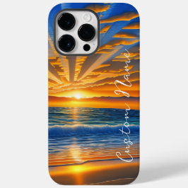 トロピカル澄ん海夕日 Case-Mate iPhone 14 PRO MAXケース
