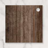 トロピカル素朴パーム離れパニーズアロハベビーシャワー フェイバータグ (裏面)