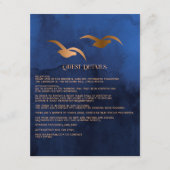 トロピカル素朴ミスティックアイランドズゲ結婚スト詳細 エンクロージャーカード (正面)