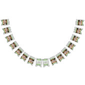 トロピカル結婚のグリーンパーム葉の写真を追加B バンティングフラッグ (全)