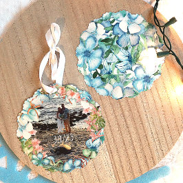 トロピカル結婚クリスマス記念装飾品 オーナメントカード