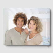 トロピカル結婚テーマと写真 ゲストブック (裏面)