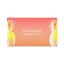 トロピカル結婚パイナップルのWebサイト挿入