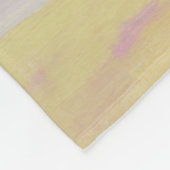 トロピカル美しいインピンクシェード フリースブランケット (角)