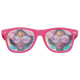 トロピカル美しいインピンクシェード レトロサングラス
