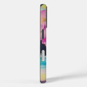 トロピカル美しいインピンクシェード Case-Mate iPhoneケース (裏面 / 右)