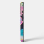 トロピカル美しいインピンクシェード Case-Mate iPhoneケース (裏面 / 左)